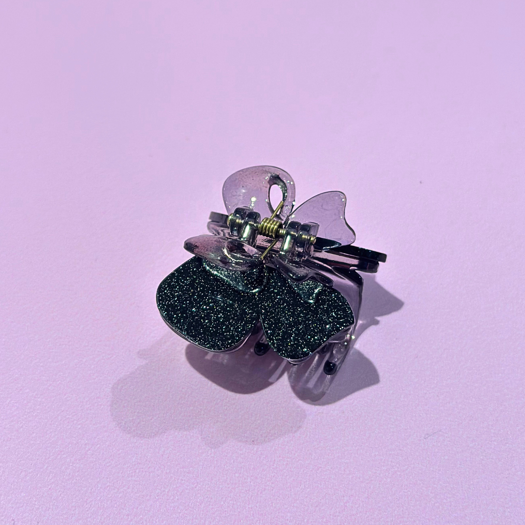 Butterfly Hair Claw Clip (Glitter)