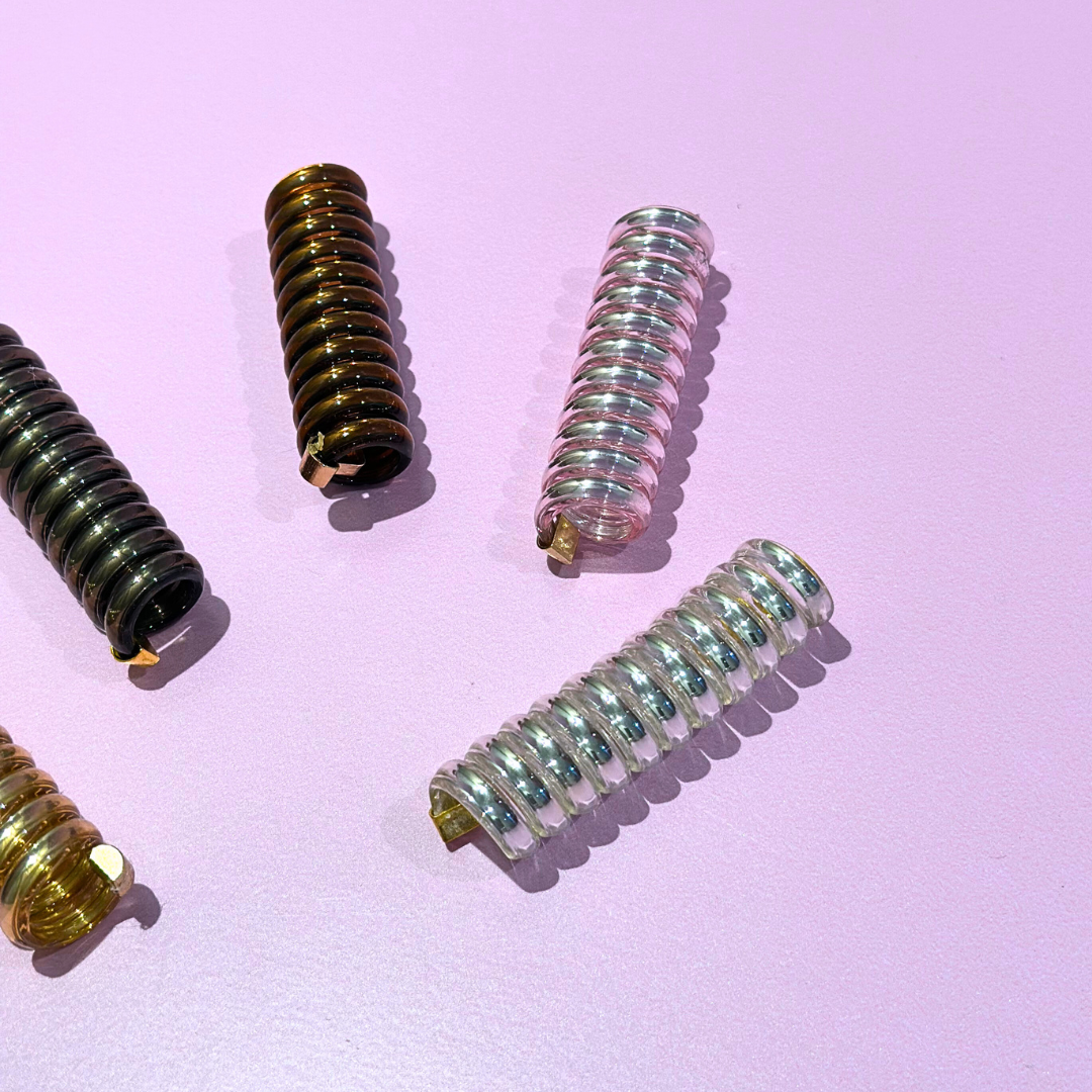 Hair Twisties – Chrome Hair Coil Cords