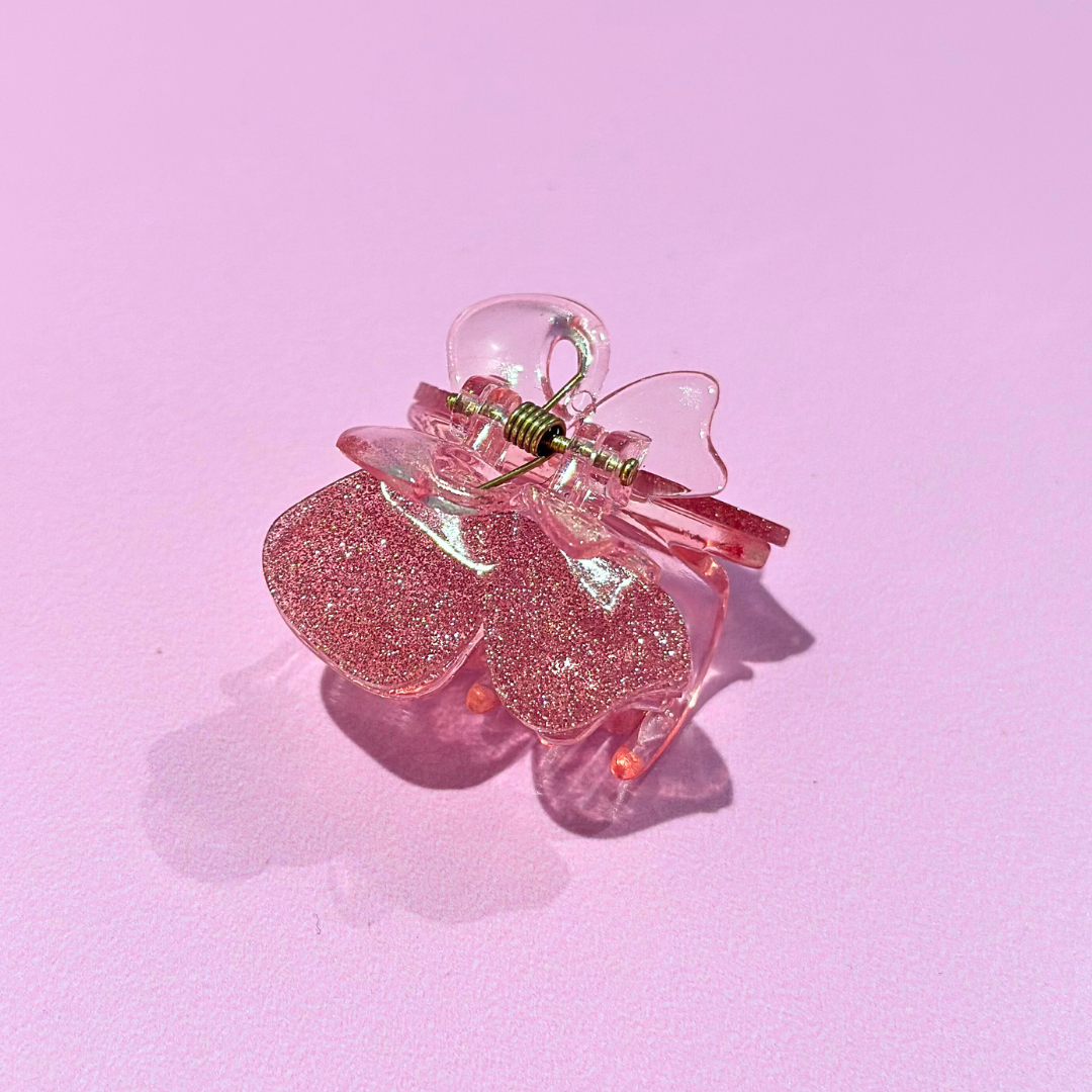 Butterfly Hair Claw Clip (Glitter)