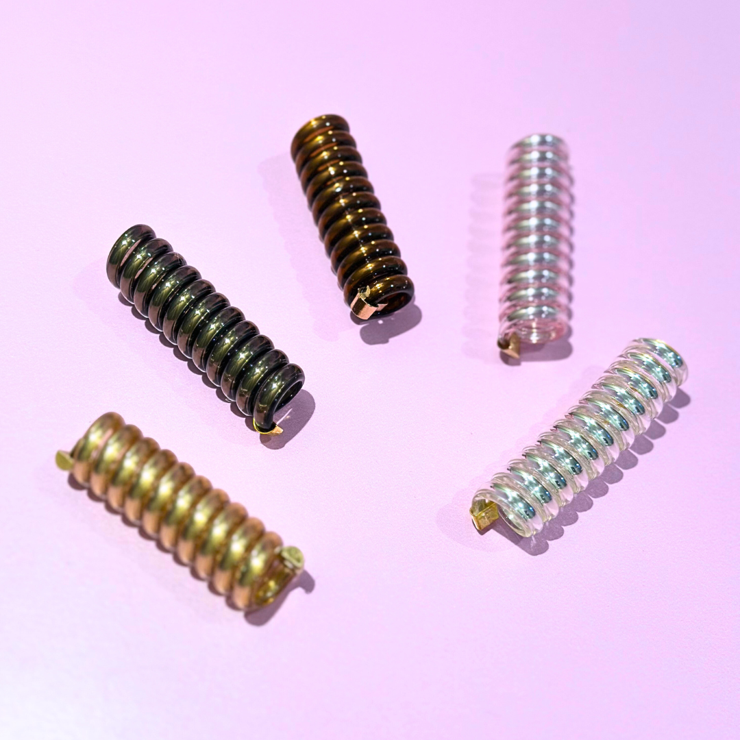 Hair Twisties – Chrome Hair Coil Cords