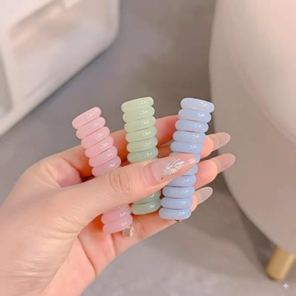 Hair Twisties – Pastel Hair Coil Cords India - Haute Mes